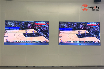 Beijing Haige Communication Exhibition Hall-Samsung 55-inch 1.7mm 2X2